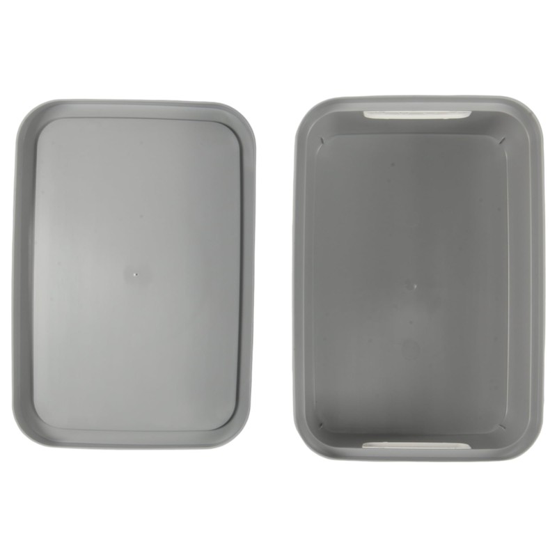 Jolie Max Plastic Storage Box with Lid, Stackable & Space-Saving
