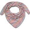 styleBREAKER 01020051 Women's XXL Triangular Scarf with Zigzag Woven Pattern,