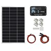 ExpertPower Solar Panel Kit | 100-watt 12-Volt Mono Solar Panel