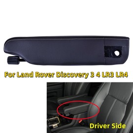Prefer Warehouse Black Front Driver Side Seat Armrest Compatible with Land Range Rover Sport 2005-2013 Discovery 3 Discovery 4 2004-2016 LR3 2005-2009 LR4 2010-2016 LR055832 LR008409