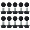 uxcell M6 x 10 x 15mm Leveling Feet Adjustable Leveler