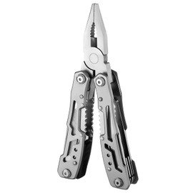 14-in-1 Durable Multitool Pliers, Stainless Steel Multi-Purpose Pocket Folding Pliers, Outdoor Multi-Functional Utility Tools for Outdoor Activities, DIY Activities
