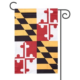 Maryland Garden Flags,State Garden Flags, Celebration Parade Flags,State Anniversary Celebration,Indoor and Outdoor Flag, Double-Sided.