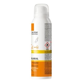 La Roche-Posay Anthelios Protector Solar En Bruma FPS50+ Alta Protección Invisible, Acabado Seco Anti-Brillo, Resistente al Agua para Todo Tipo de Piel 200 ml