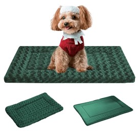 Dog Bed Mat - Dog Crate Pad - Reversible Dog Mat for Pet Comfort - Soft Bed Crate Pads with Dual-Sided Design for All Seasons - Durable, Machine Washable Dog Mat for Crates, Travel, and Home