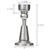 Lizavo DS-002 Stainless Steel Modern Soft-Catch Magnetic Door Stop in