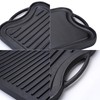 Cast Iron Griddle ( 20" by 10" ), Reversible, Pre-Seasoned,