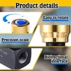 Pelopy 3/8 Inch Npt Ports Hydraulic Flow Control Needle Valve