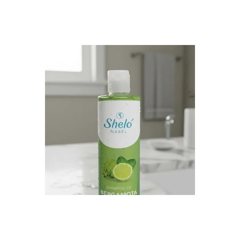 Shampoo Bergamota Original Caida Cabello 530 Ml Shelo Nabel.