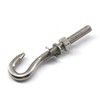 (6 Pieces) M10 Heavy Duty Thread Eye Hook 304 Stainless