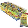 Rip Rolls Sour Rainbow Straps Roll Up Candy Lollies -
