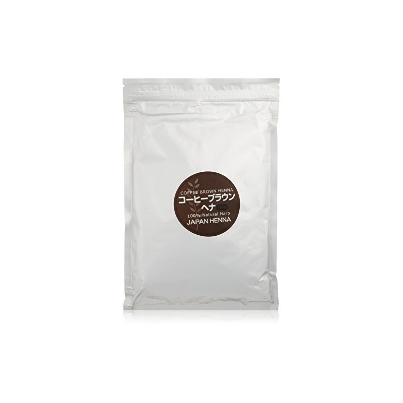 Japan Henna Coffee Brown Treatment, 17.6 oz (500 g)