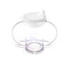 Harfield Clear 2-Handled Beaker & Narrow Spout Reusable Virtually Unbreakable