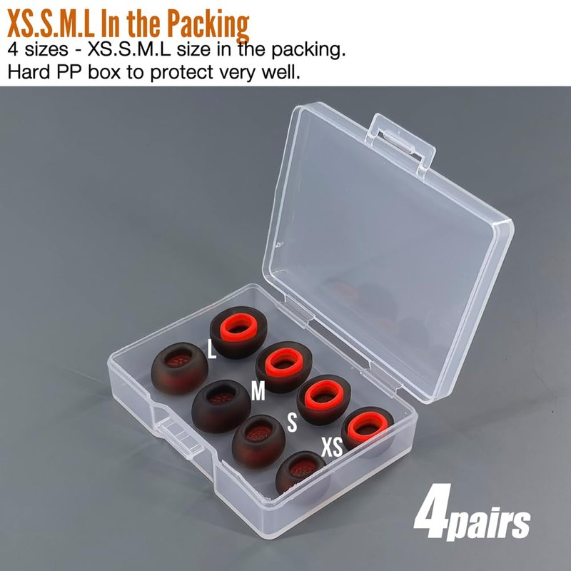 TENNMAK Eartips Replacement for 1MORE Aero Wireless Earbuds Earpad