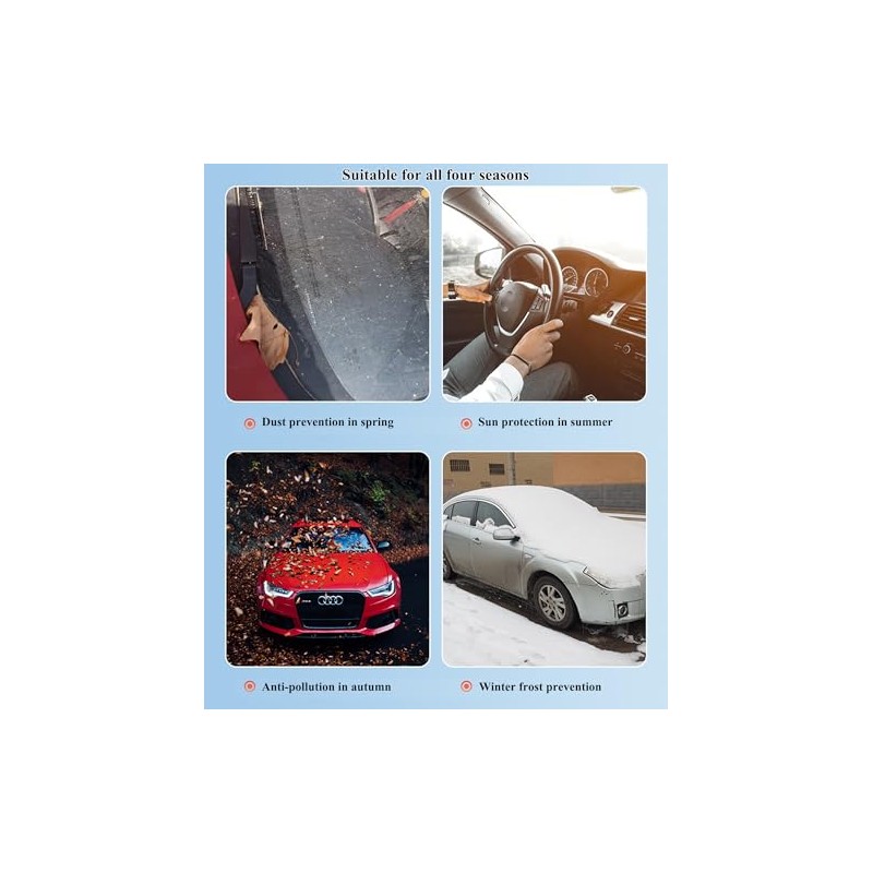 Car Cover Against Hail, Windshield Protector, Thicken Cover for SUV,