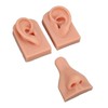Silicone Piercing Practice Model Simulation Soft Flexible Nose Ears Model