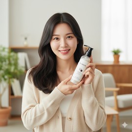 Daon Partner Company Mildly acidic lotion that improves skin Blanccène Houttuynia cordata extract 80 emulsion 200g Moisturizes dry skin on the face / 피부좋아지는 약산성 로션 블랑센 어성초 추출물 80 에멀젼 200g 얼굴속 건조 보습