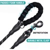 6.56 FT Strong Dog Leash with Soft Padded Handle, Reflective