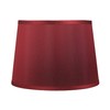 Urbanest French Drum Lampshade, Faux Silk, 12-inch By 14-inch By
