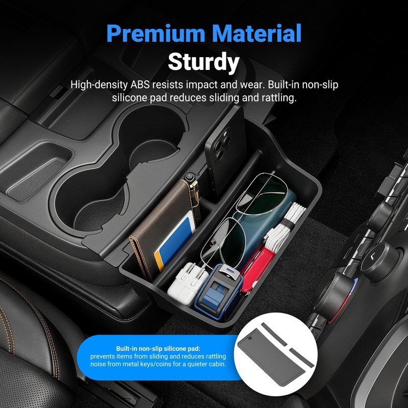 CZmenghe Center Console Hanging Organizer Compatible with 2019-2026 Chevy Silverado