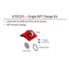 Fill-Rite KIT812FL Flange Kit for RD8/RD12 Series Pumps