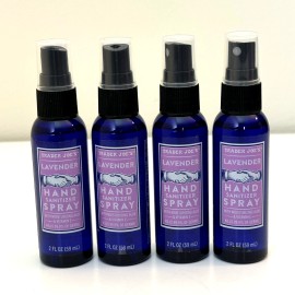 Joe's Jeans 4x Trader Joe's Lavender Hand Sanitizer Spray w/Aloe Moisturizer and Vitamin E