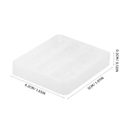 FRCOLOR Floral Art Template for Creative Nail Designs Durable Reusable DIY Nail Art Tools for Professional Manicure Embellishments