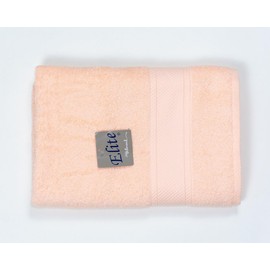 Hilasal Toalla de Medio Baño Linea Elite, Color Peach100% algodón
