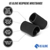 US Glove Neoprene Wristbands - Sweat Bands for Wrists, Sports