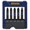 IRWIN 1923433 Impact Screwdriver Pocket Bit PZ/PH/TX (Set of 5)