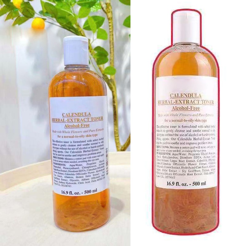 Skin Care Water Calendula Herbal Extract Deep Moisturizing Oil Control