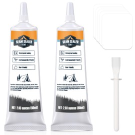 INNOVAYOU Tent Seam Sealer 120ml, No Sew Solution Waterproof Fast Cure Seam Sealer Tent, for Tents and Outdoor Fabric, Clear