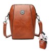 Leather Crossbody Bags,Handbags & Shoulder Vertical Phone Anti Theft Travel