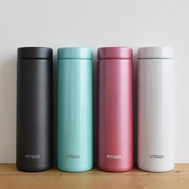 Tiger Thermos Bottle MMZ-A502PF, Mug Bottle, Frost Pink, 16.9 fl oz (500 ml).