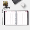 Brownline® 2026 Essential Daily Professional Planner, Four-Person Appointment Book, 12