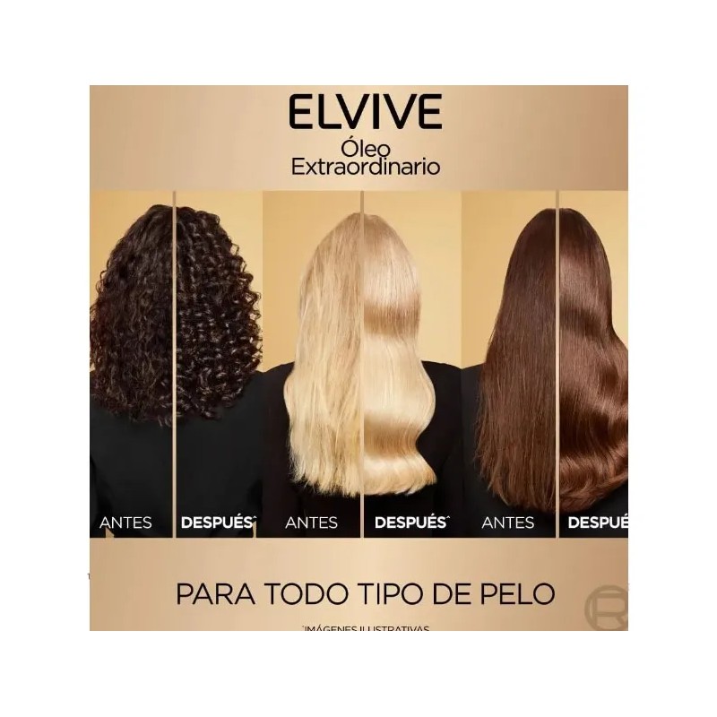 Rutina Tratamiento Cabello Elvive Loreal leo Extraordinario