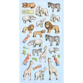 NEU Softy Stickers ´Zootiere´ PREISHIT