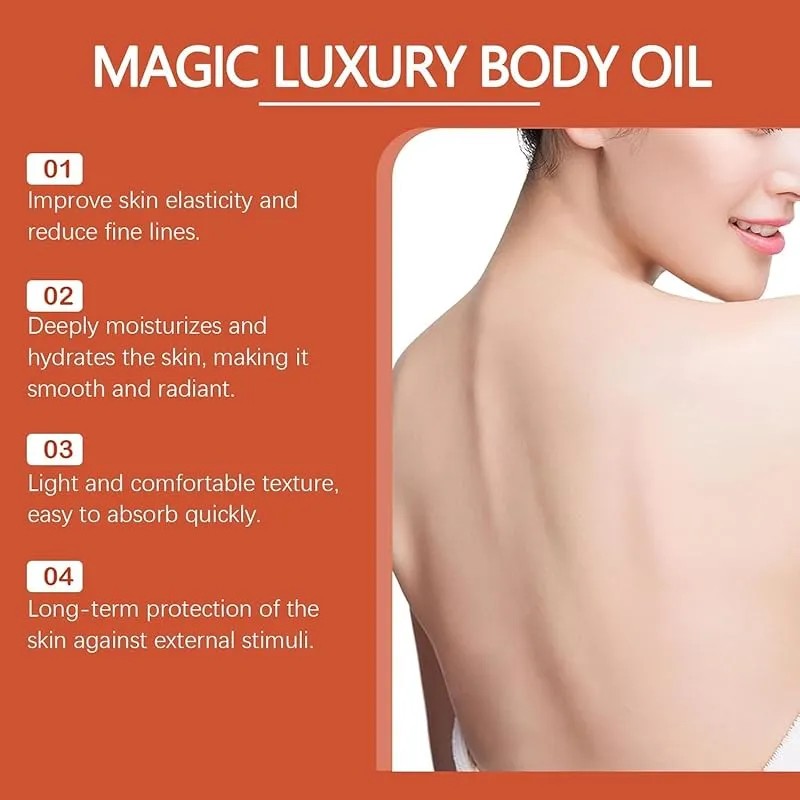 Aceite Reafirmante Magic Body, Aceite Corporal Magic Luxury