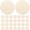 Esponjas Vegetales de Lufa Natural Beige (50 Piezas) - Exfoliante