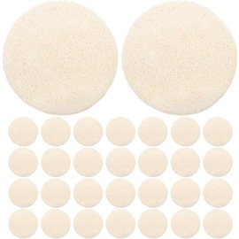 Esponjas Vegetales de Lufa Natural Beige (50 Piezas) - Exfoliante Corporal y Facial
