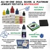 JSP Gold Silver Jewelry Acid Testing Kit Tester Test Neutralizer