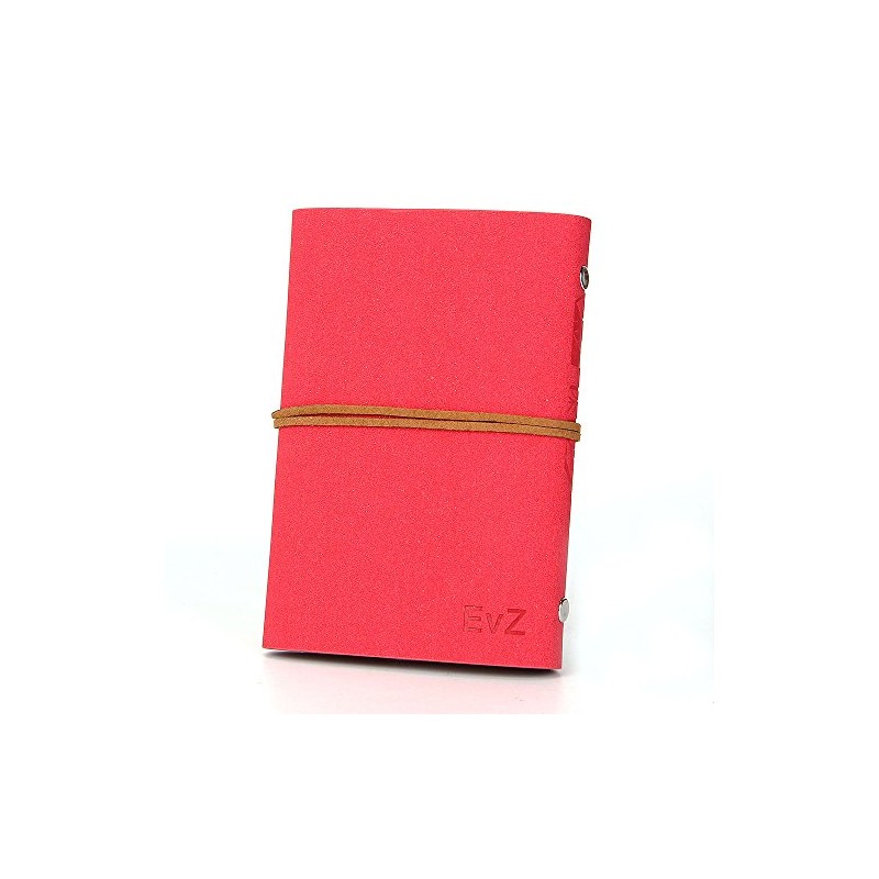 EvZ Vintage Rose PU Leather Cover Loose Leaf Blank Notebook