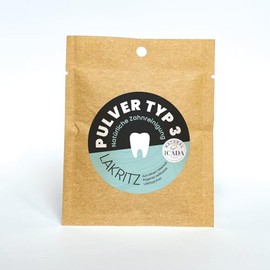 SCHETTLERs Powder Type 3 | Natural Dental Care | 25 g Refill Bag Made of Kraft Paper
