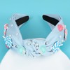 Gmmidea Candy Knotted Headbands for Women Girls Cute Rainbow Lollipop