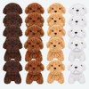 YUKOUQIAN - Mini perro de peluche para cachorros, cumpleaños, fiesta