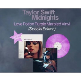 Taylor Swift Midnights - Limited Edition Love Potion Purple Marbled Vinyl
