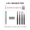 BeauFairy 4 in 1 Makeup Pen, Multifunctional Cosmetic Pen, Waterproof