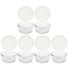 Pyrex (6 7200 2 Cup Glass Bowls & (6) 7200-PC
