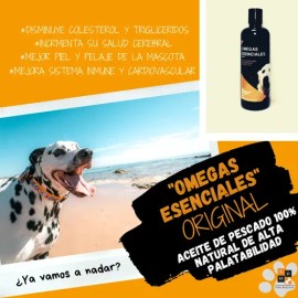 Aceite De Pescado Para Perros Omegas Esenciales 500 Ml