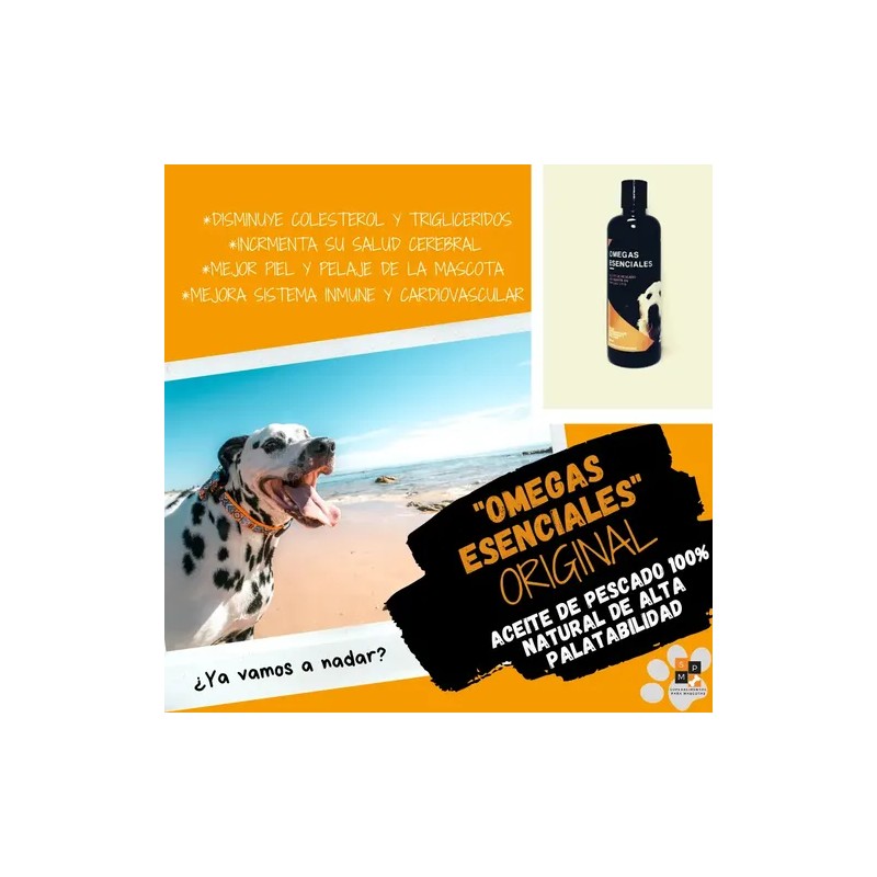 Aceite De Pescado Para Perros Omegas Esenciales 500 Ml